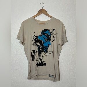 Men’s Large T-shirt with screen printed image